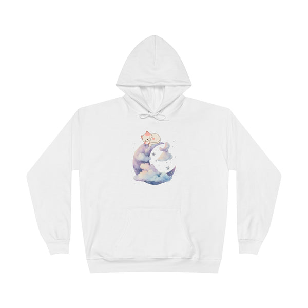 moon Cat Pullover Hoodie Sweatshirt