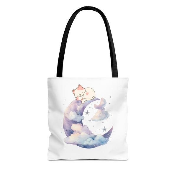 Moon Cat Tote Bag (AOP)