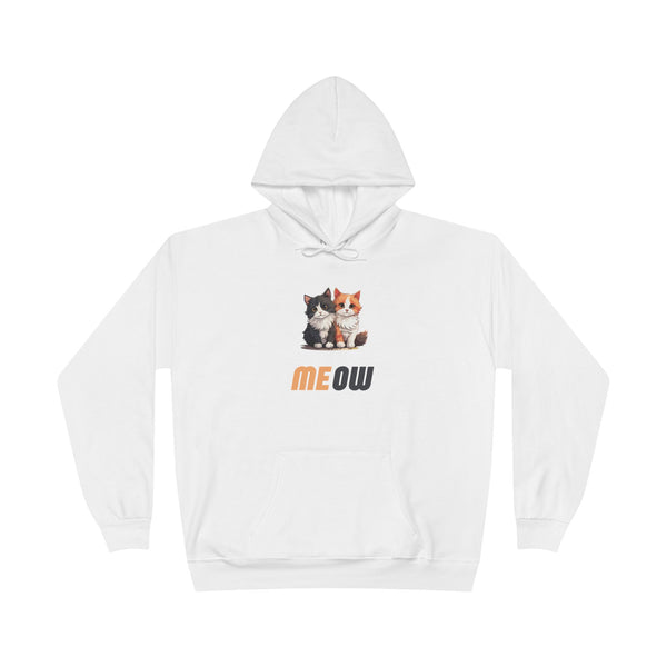 Double Cat Pullover Hoodie Sweatshirt