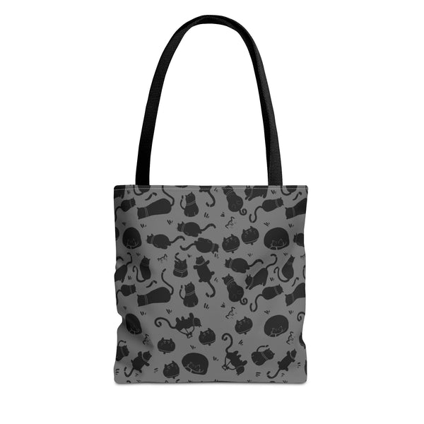 Gray Tote Bag