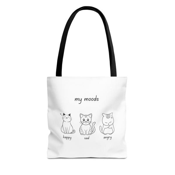 Cat Moods Tote Bag (AOP)