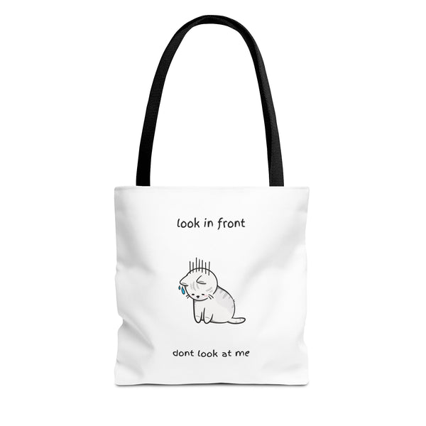 Sad Cat Tote Bag (AOP)